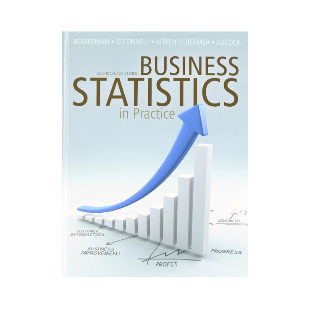 🆕 Business Statistics in Practice with Connect Access Card, Second Canadian …..
